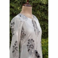 Image for White Cotton Dress Side 1