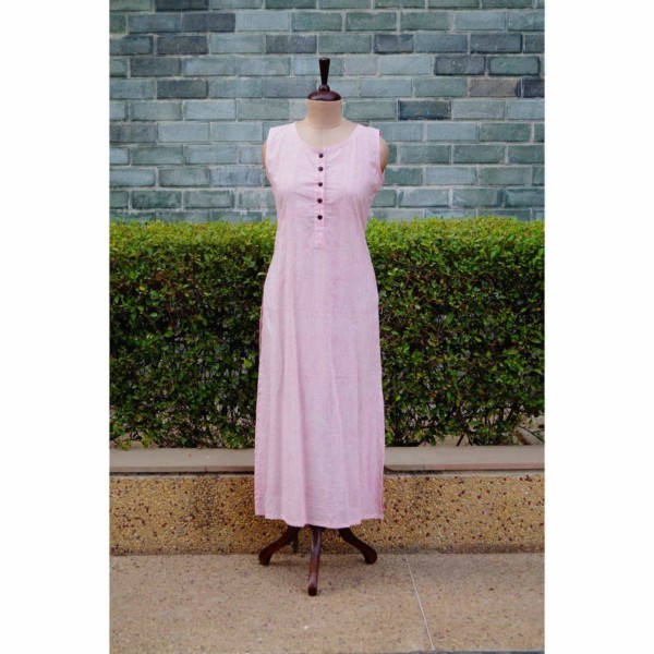 Image for Wa 247b Blush Pink Dress Inner Front