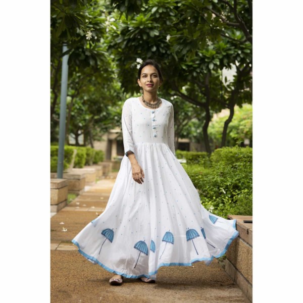 Image for Ws 291umbrella Modal Fabric Dress 2
