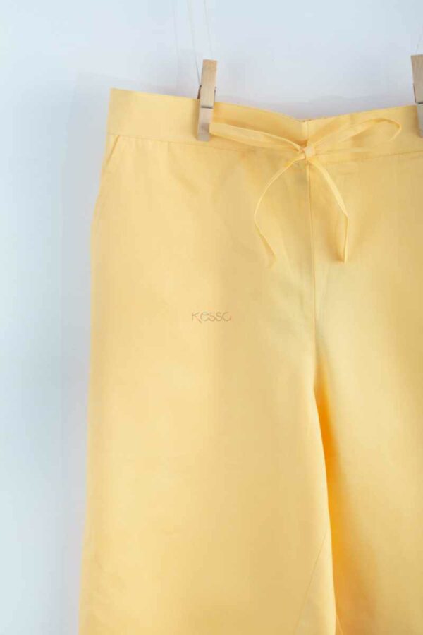 Image for Kessa Wsp01 Cotton Pants With Pocket Bright Sun Front New
