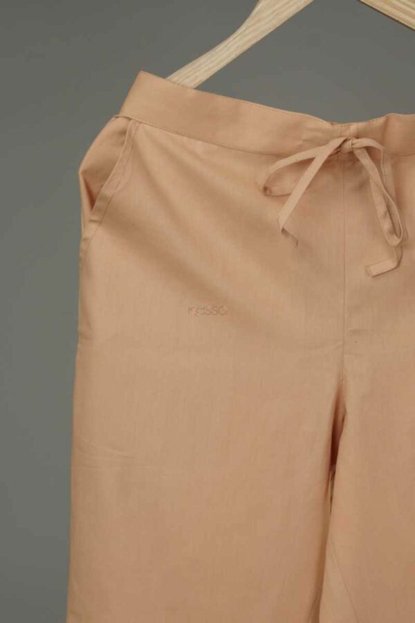 Image for Kessa Wsp01 Cotton Pants With Pocket Camel Front New