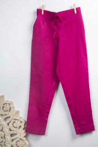 Image for Kessa Wsp01 Cotton Pants With Pocket Falsa Closeup Latest