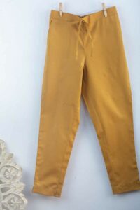 Image for Kessa Wsp01 Cotton Pants With Pocket Golden Sitting New