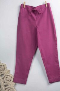 Image for Kessa Wsp01 Cotton Pants With Pocket Jamuni Front New
