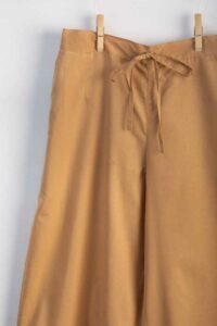 Image for Kessa Wsp02 Cotton Palazzo With Pocket Beige Front New