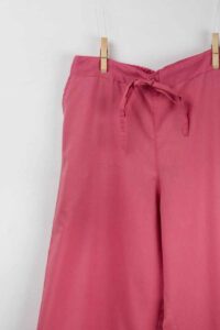 Image for Kessa Wsp02 Cotton Palazzo With Pocket Light Pink Front New