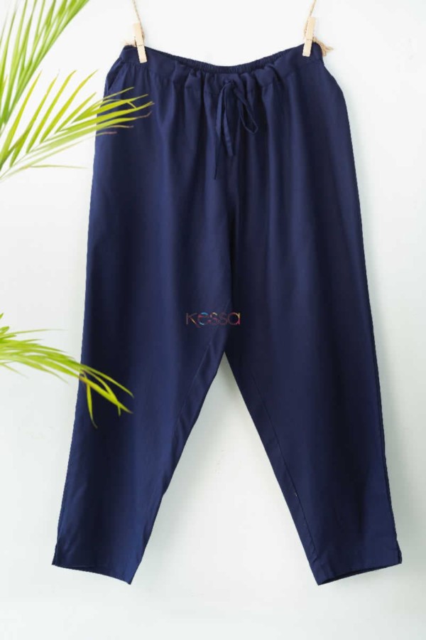 Image for Wsp01 Pants With Pocket Elasticated Waist Blue Featured