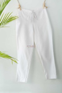 Image for Wsp01 Pants With Pocket Elasticated Waist White Featured
