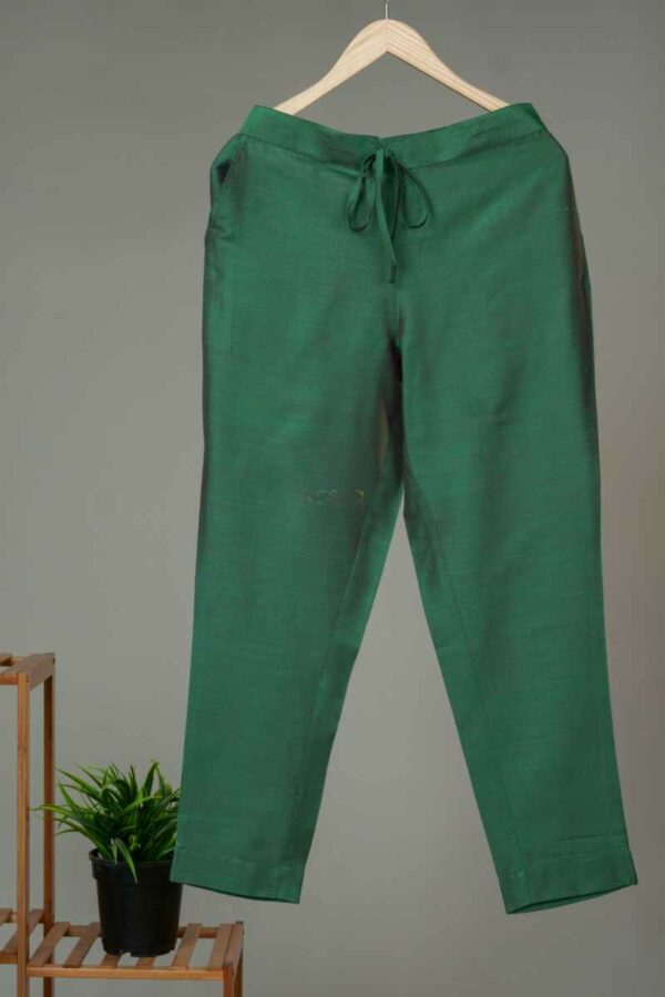 Image for Kessa Ws207p Cotton Silk Pants With Pocket Parsley Featured