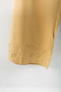 Image for Kessa Wsp05 Cotton Satin Palazzo Pocket Elasticated Waist 1 Bottom Beige