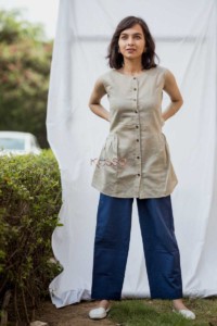 Image for Beige Cotton Top Featured