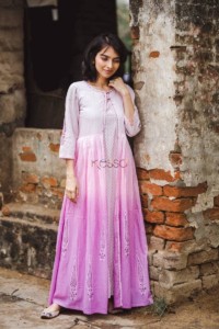 Image for Ombre Pink Purple Dress