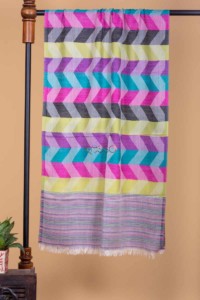 Image for Kessa Kusl02 Bright Palette Colorful Pashmina Stole Featured