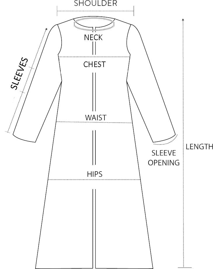 Full Jacket Size Chart Final | Kessa
