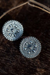 Image for Kessa Kt82 Silver Circle Studs Featured