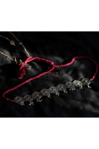 Image for Kessa Kt94 Tribal Red Dori Necklace Featured