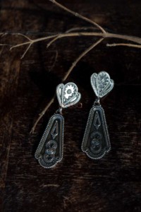 Image for Kt100 Silver Art Earrings Featured