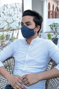 Image for Kessa Product Face Masks Solids Blue 05