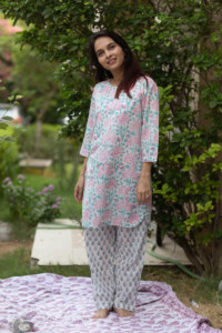 Image for Kessa De02 Turkish Rose And Blue Jammie 2