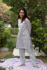 Image for Kessa De02 Turkish Rose And Blue Jammie 3