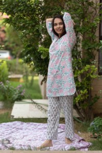 Image for Kessa De02 Turkish Rose And Blue Jammie 7