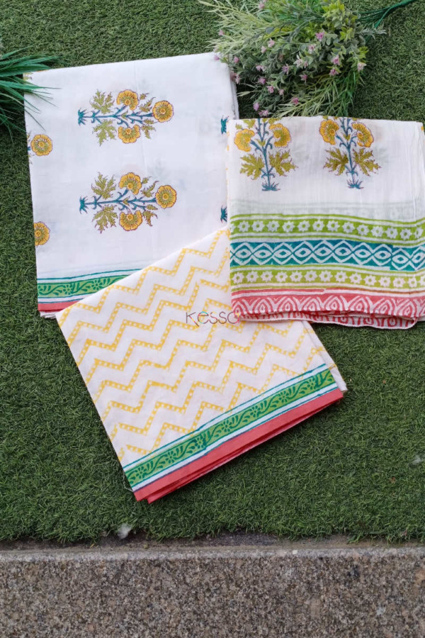 Image for Kessa Kf46 Mughal Muddy Color Fabric Set