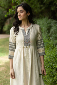Image for Kessa Ws547 South Cotton A Line Dress Closep 1