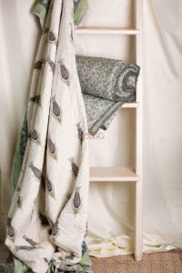 Image for Kessa Kaq38 Oliva Haze Green Double Bed Quilt Fall
