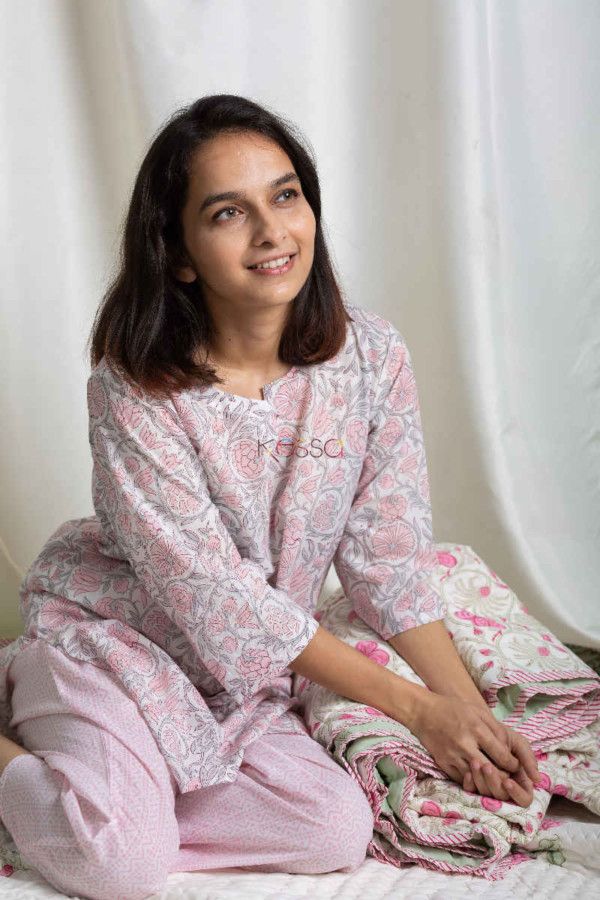 Image for Kessa De15 Clam Shell Pink Jammies Set Featured