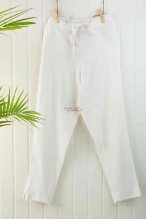 Image for Wsp01 Pants With Pocket Elasticated Waist Offwhite Featured