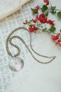 Image for Kessa Kt136 Tribe Circular Necklace Featured