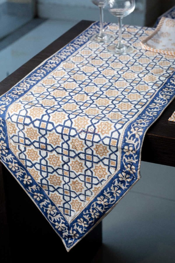 Image for Kessa Ktr02 Chathams Blue Table Runner Featured 1