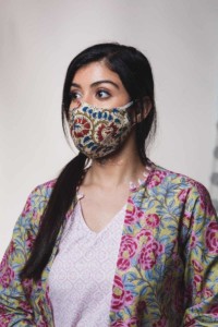 Image for Kessa Kfm09 Cotton Printed Face Masks Set Of 33
