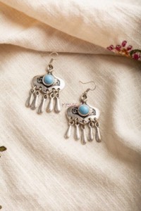 Image for Kessa Kpe89 Turkish Tribal Boho Earrings Featured