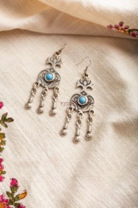 Image for Kessa Kpe90 Turkish Circular Tribal Boho Coin Earrings Featured