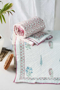 Image for Kessa Kaq110 Petite Orchid Single Bed Quilt Featured