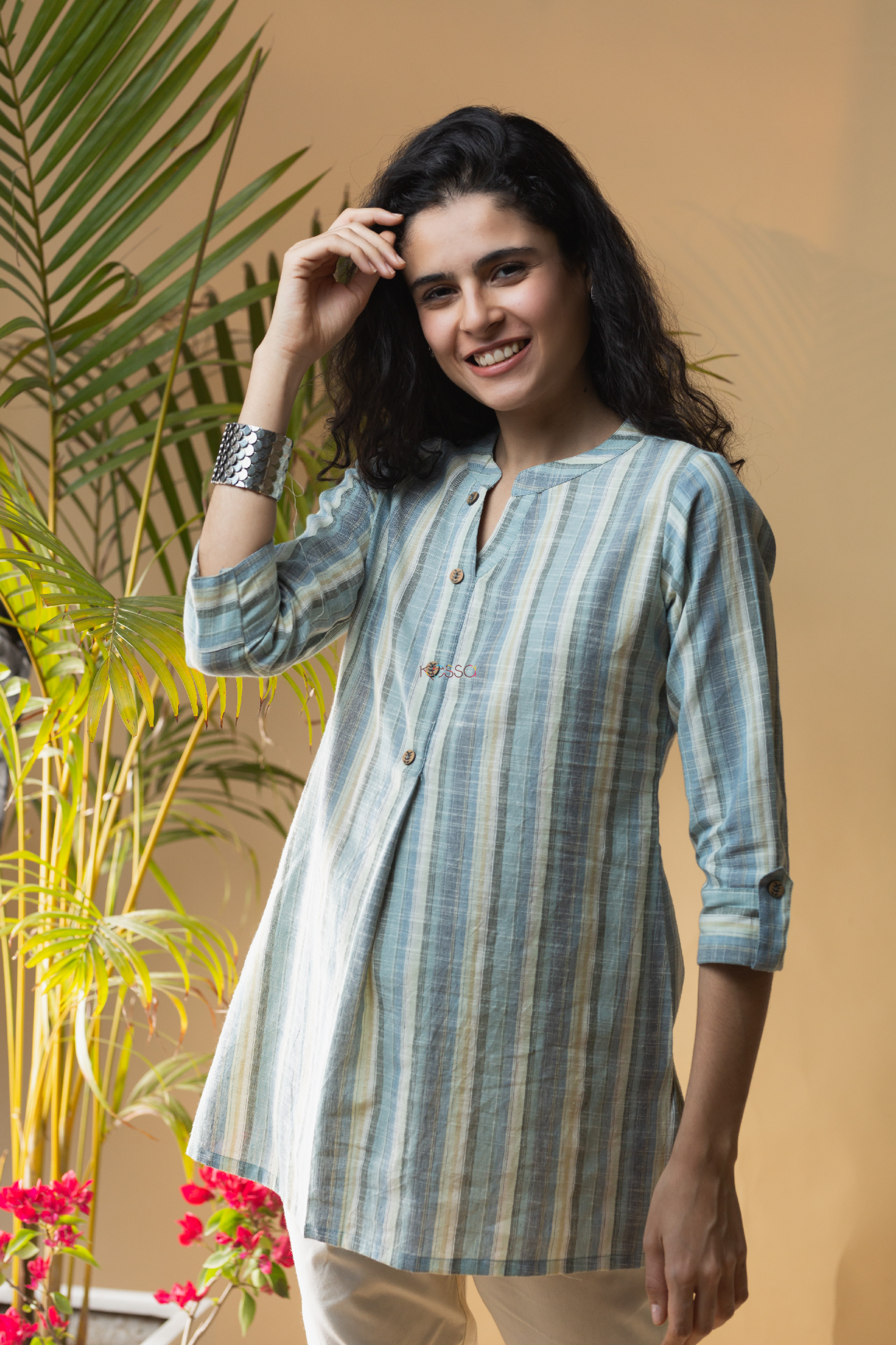 A-Line Plain South Cotton Kurtis at Rs 290 in Ghaziabad | ID: 12692967348