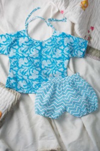 Image for Kessa Dek03 New Born (9 12 Months) Calypso Blue Baby Set Featured