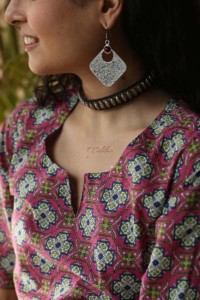 Image for Kessa Kpe85 Turkish Rectangle Tribal Boho Earrings 3