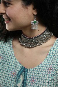 Image for Kessa Kpe89 Turkish Tribal Boho Earrings 1