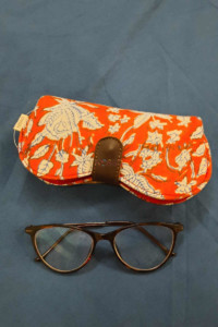 Image for Kessa Pia02 Chashm E Baddoor Sunglass Spectacles Cover 1 White Orange