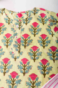 Image for Kessa Wsrk02 French Rose New Born Jammies Set 1 Closeup