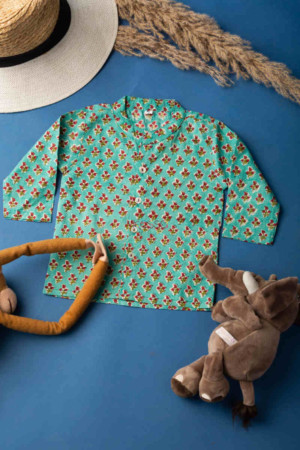 Image for Kessa Wsrk20 Surfie Green Toddler Shirt 1 Featured