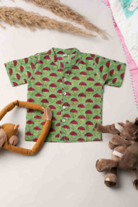 Image for Kessa Wsrk24 Jungle Green Toddler Shirt 1 Featued