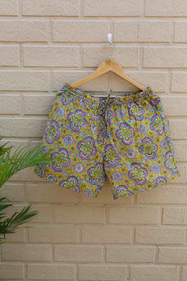 Image for Kessa Wsrs05 Corn Harvest Printed Shorts Featured