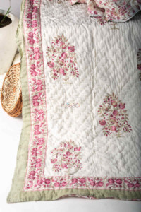 Image for Kessa Kaq128 Pearl Bush Double Bed Quilt Featured