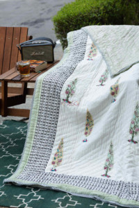 Image for Kessa Kaq134 Catskill White Double Bed Quilt Look