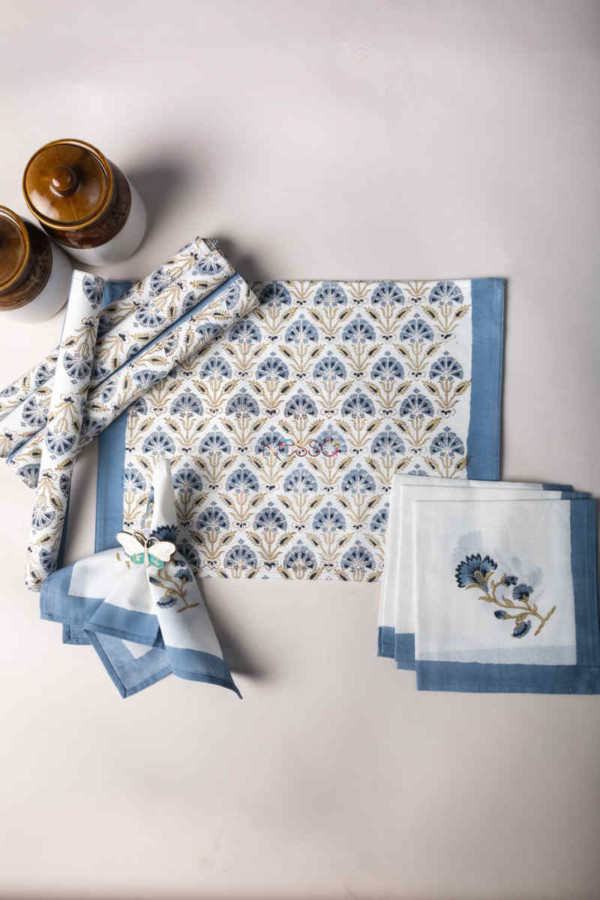 Image for Kessa Ktm14 Ebony Clay Mat Set With Napkins Featured