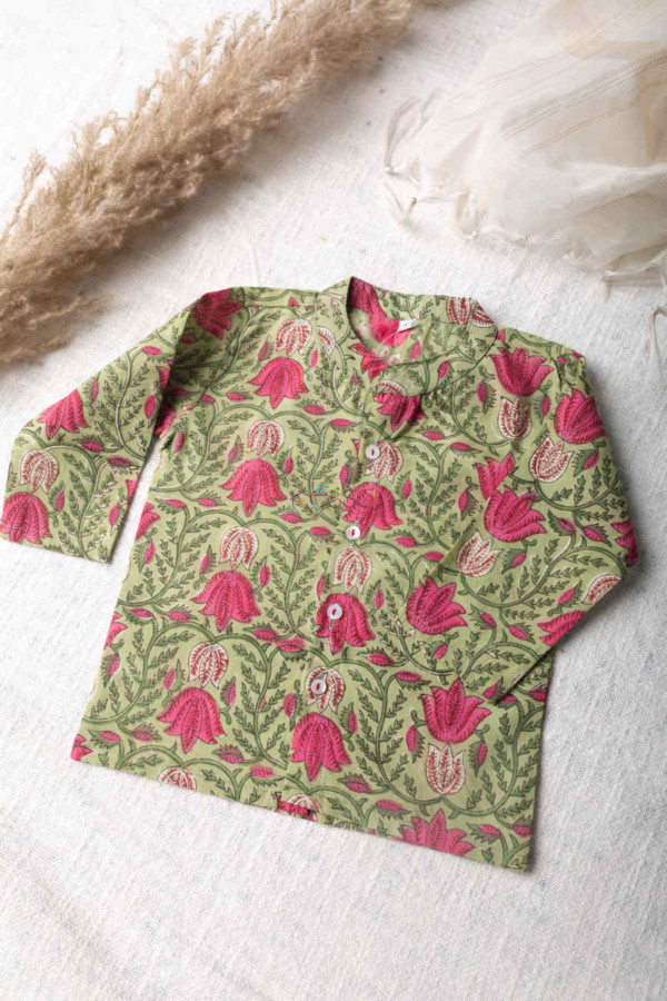Image for Kessa Wsrk39 Avocado Green Toddler Shirt Featured