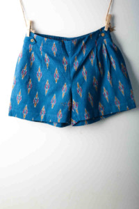 Image for Kessa Wss01 Venice Blue Printed Shorts Featured